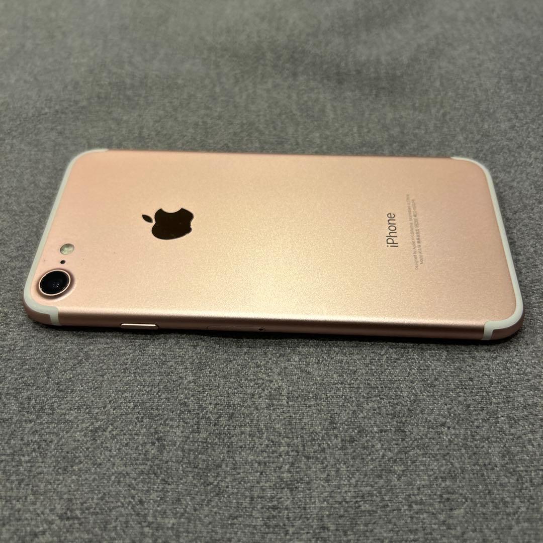 iPhone 7 ローズゴールド 傷なし 美品 初期化済み Apple