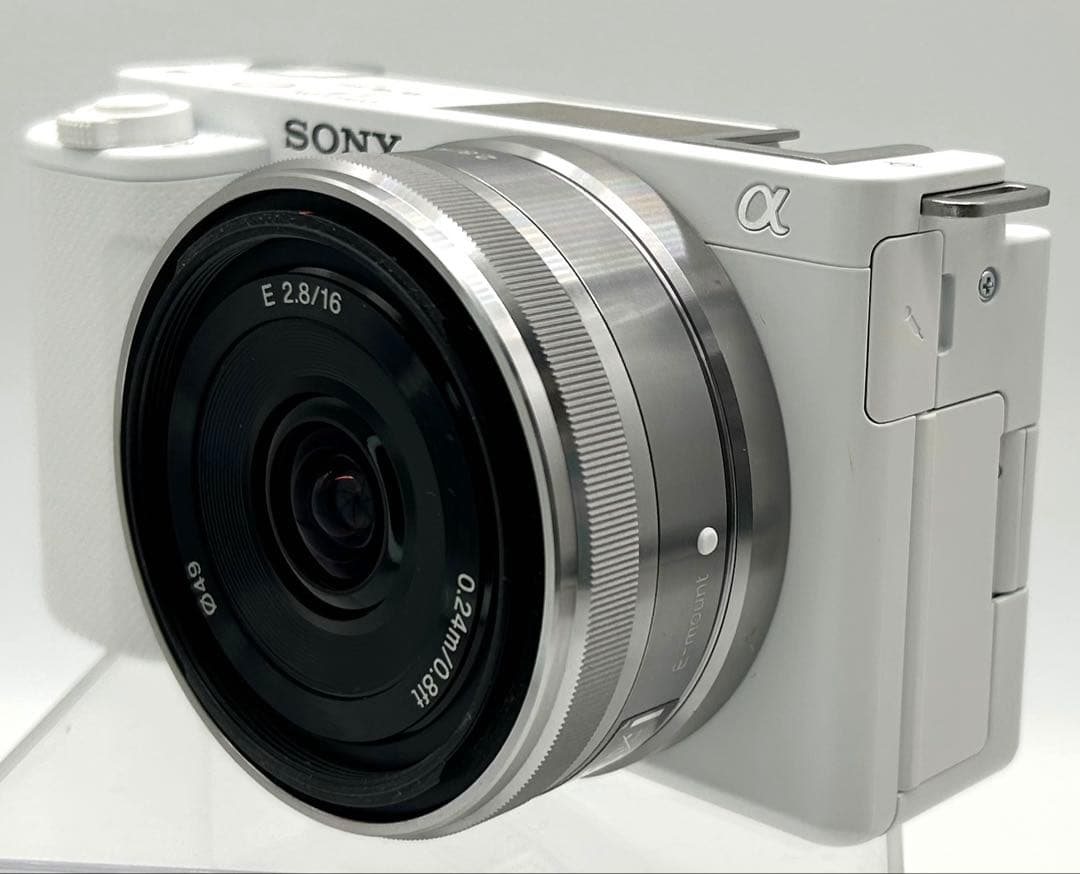 美品　SONY ミラーレス一眼レフ　α ZV-E10 +レンズ2セット