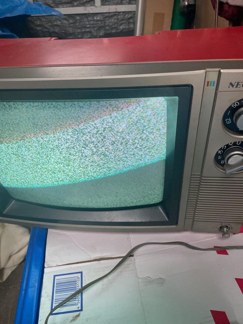 昭和レトロ　NEC  テレビ　ジャンク　音が出ません