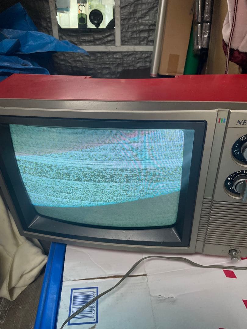 昭和レトロ　NEC  テレビ　ジャンク　音が出ません
