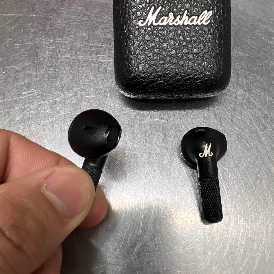 Marshall ワイヤレスイヤホンケース ブラック