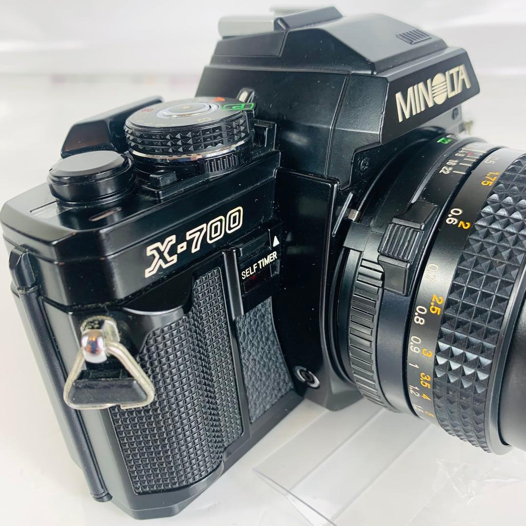 【名機】MINOLTA X-700 MD 50mm F1.7 単焦点レンズセット