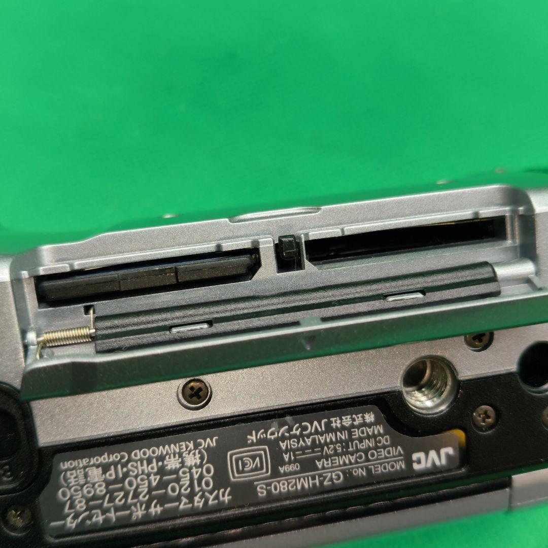 【動作確認OK】JVC Everio エブリオ GZ-HM280-S ビデオ