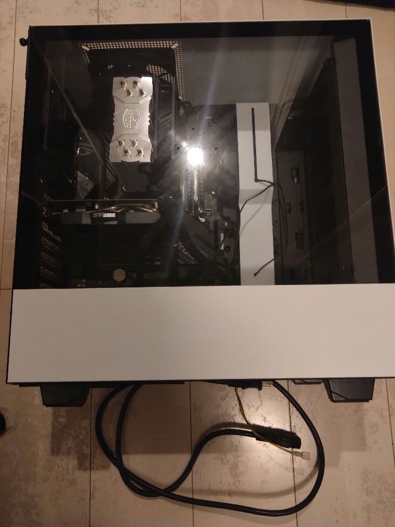 自作PC Core i7 1660SUPER メモリ32G M.2(500GB)