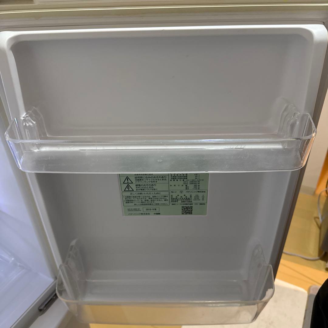 [美品]超特価！Panasonic NR-B14BW 冷蔵庫 ホワイト 中古