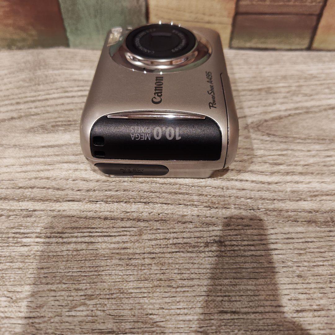 Canon PowerShot A495 デジタルカメラ(電池で通電のみ確認)