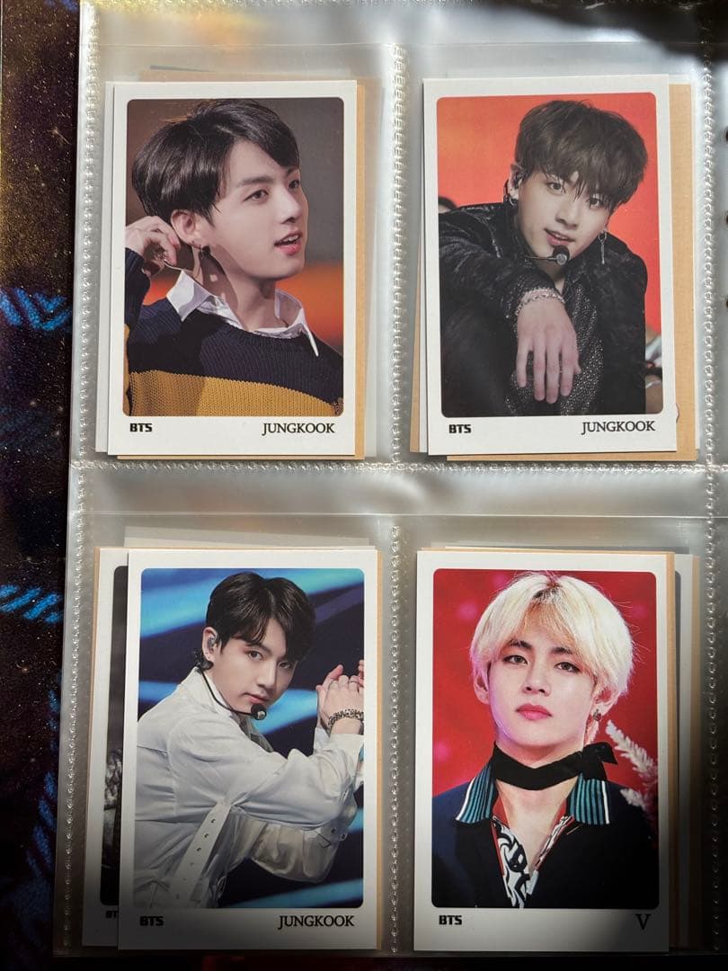 K-POP トレーディングカードセット　BTS