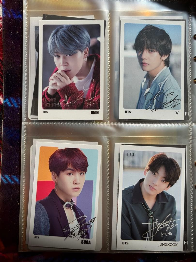 K-POP トレーディングカードセット　BTS