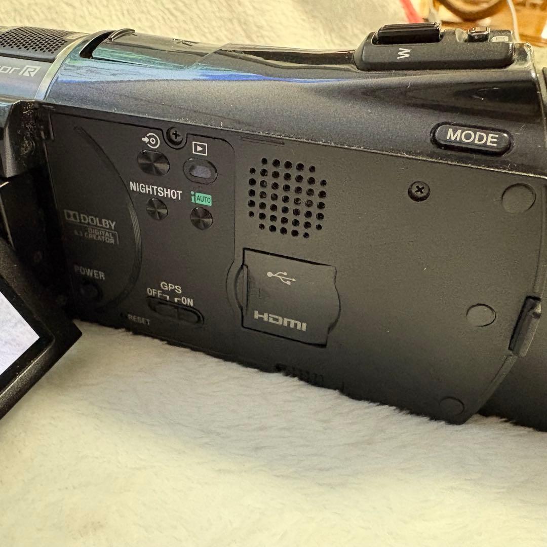 SONY HDR-CX550V ビデオカメラ　2010年製　バッテリー3個