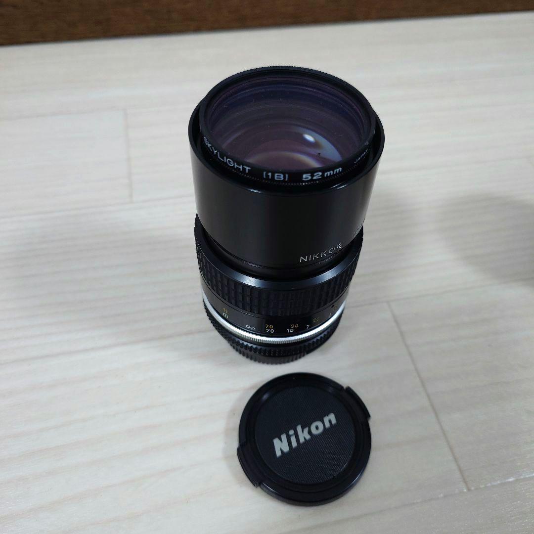 Nikon ニコン ニコマート Nikomat EL カメラ　レンズ　ストロボ付