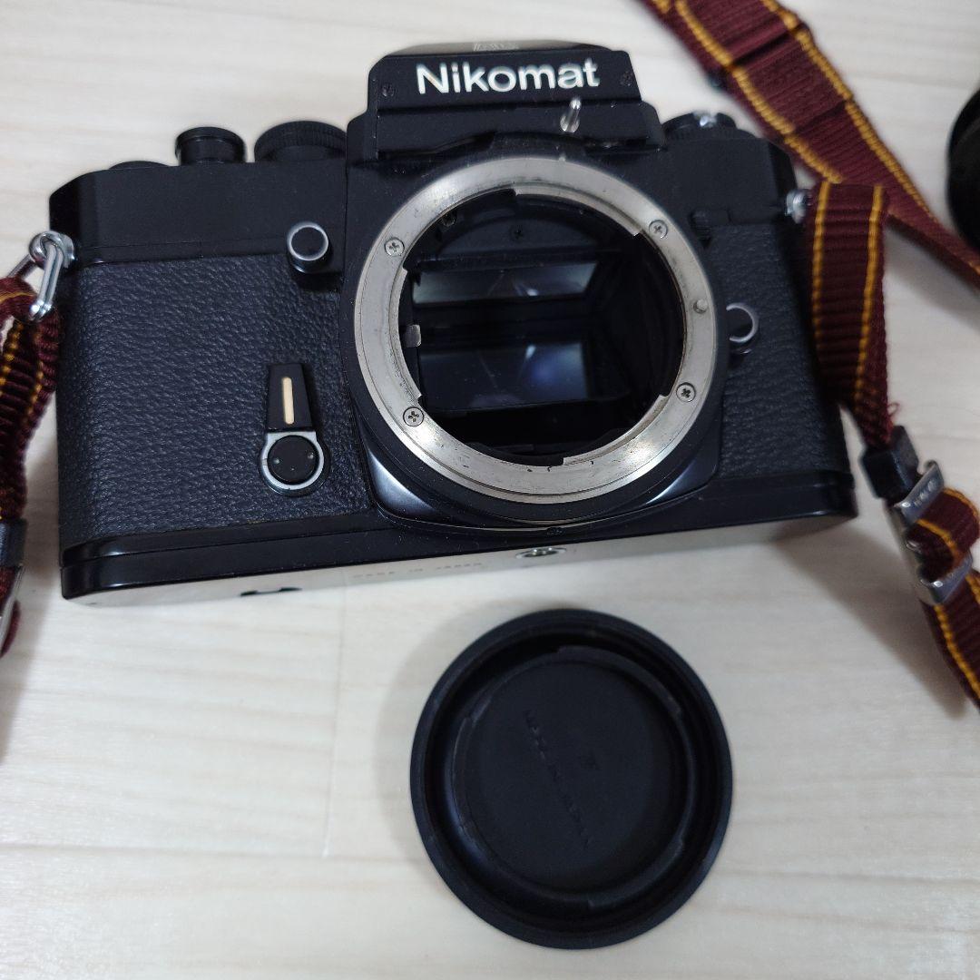 Nikon ニコン ニコマート Nikomat EL カメラ　レンズ　ストロボ付