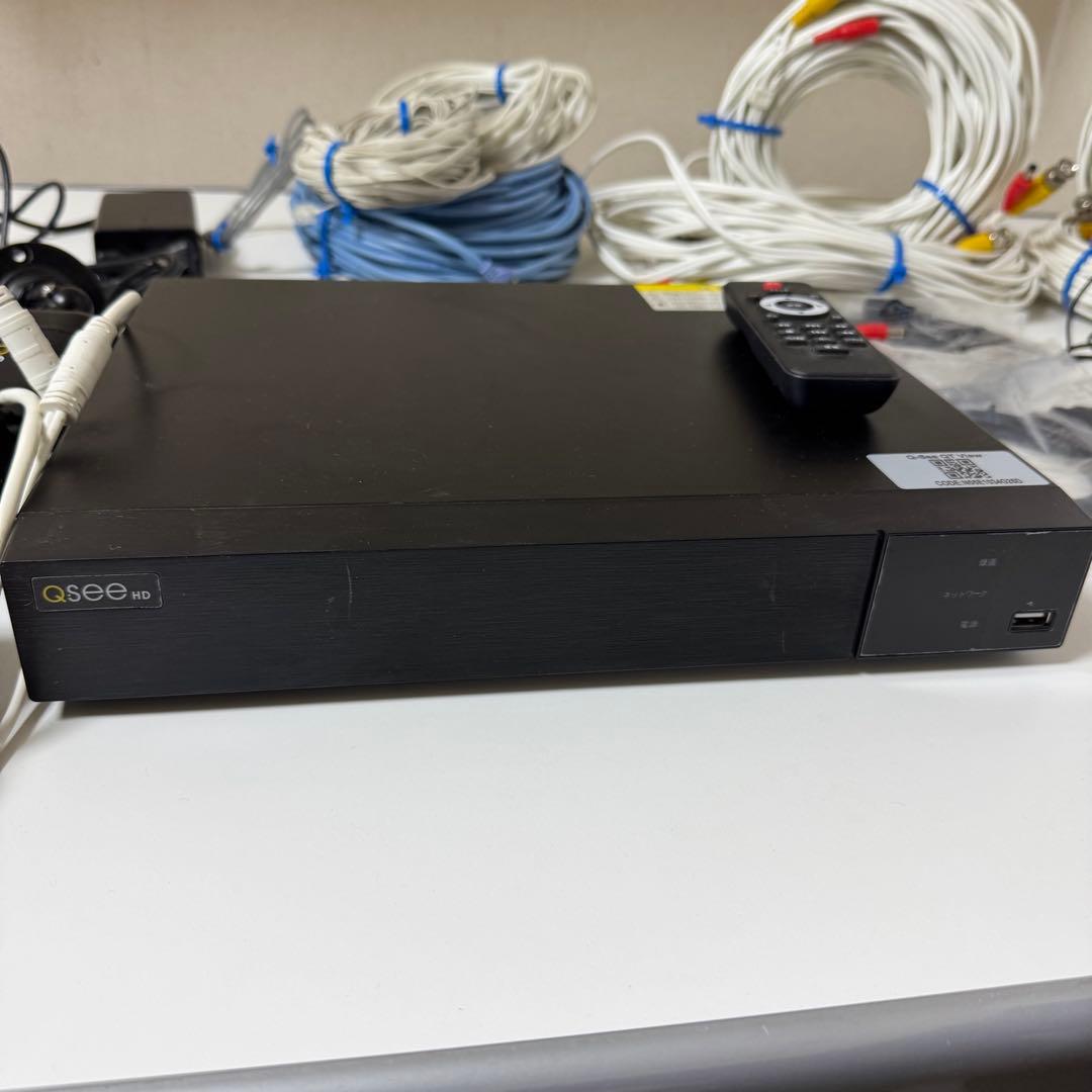 防犯カメラセット 監視カメラ　セキュリティカメラ　DVR Q-See カメラ複数