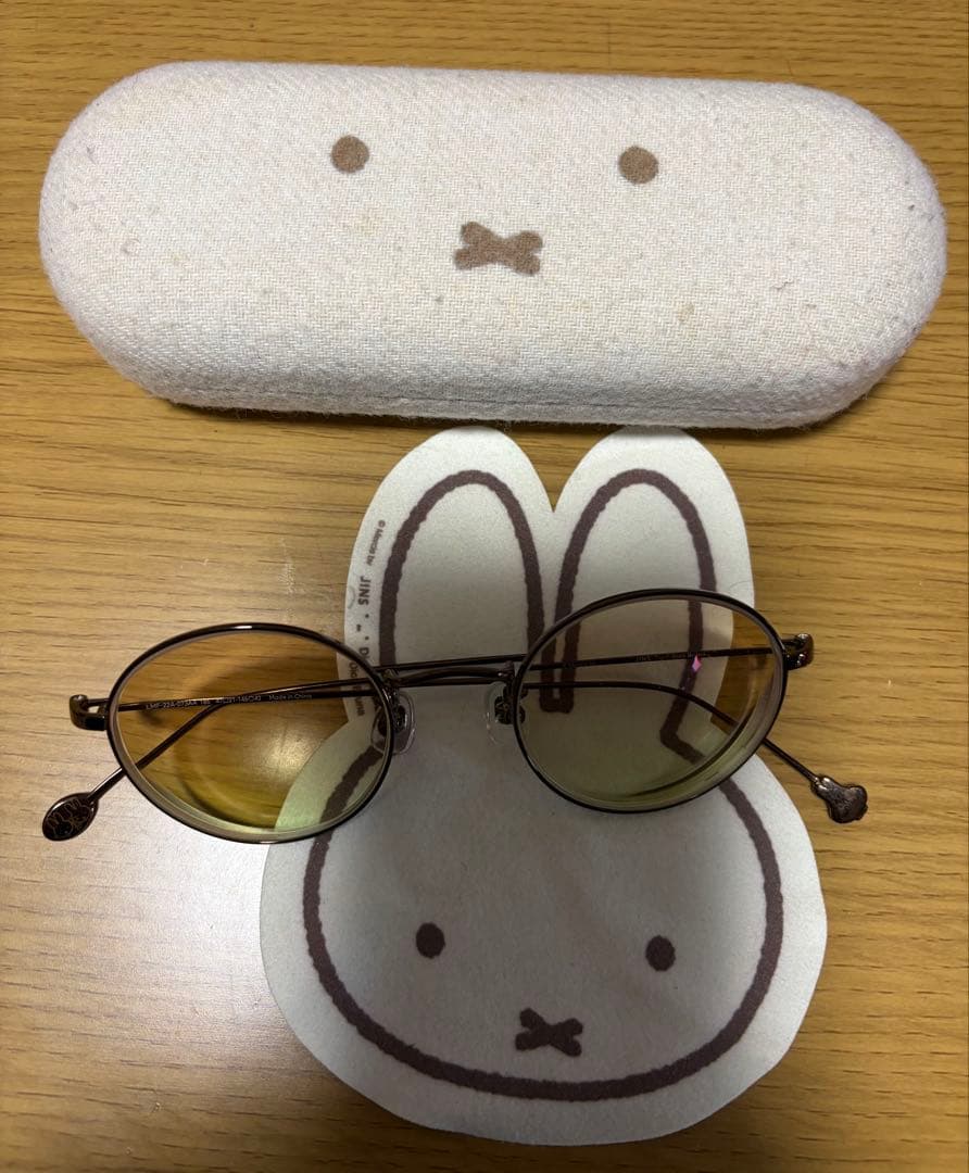 JINS×Dick Bruna ミッフィー　ジンズ　カラー度ありサングラス