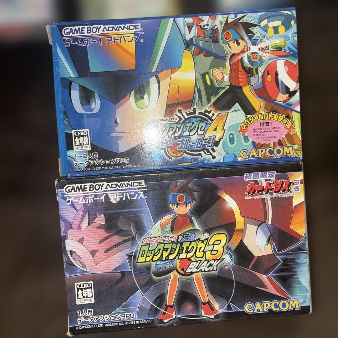 ロックマンエグゼ　グッズまとめ売り　ゲームカセット　カード　アートボード