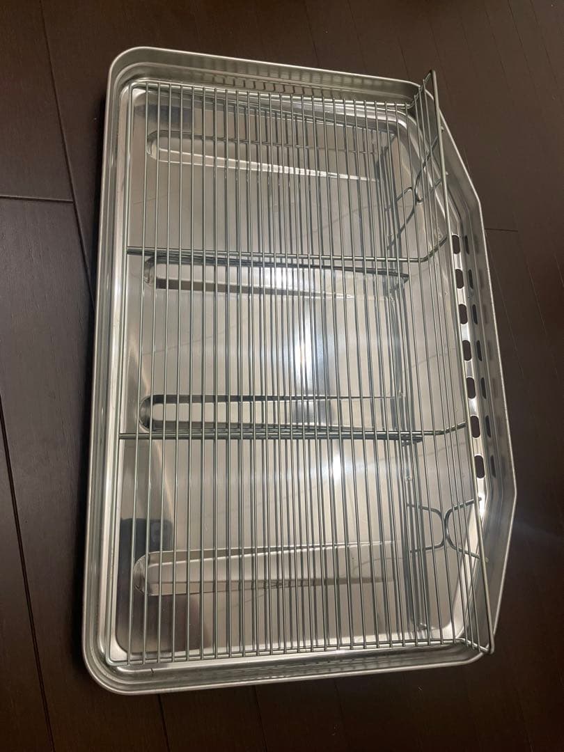 新品未使用　業務用フライヤー　油受け　油切り