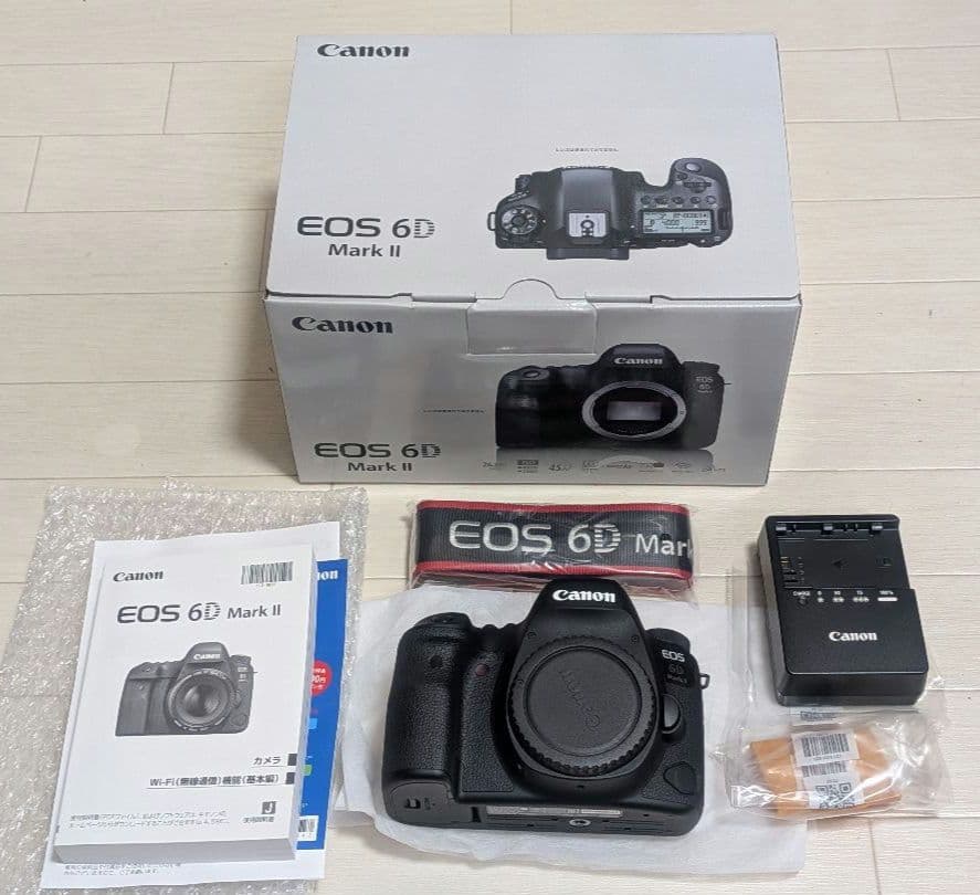 EOS 6D MarkII　EF24-70mm F4L USM レンズセット