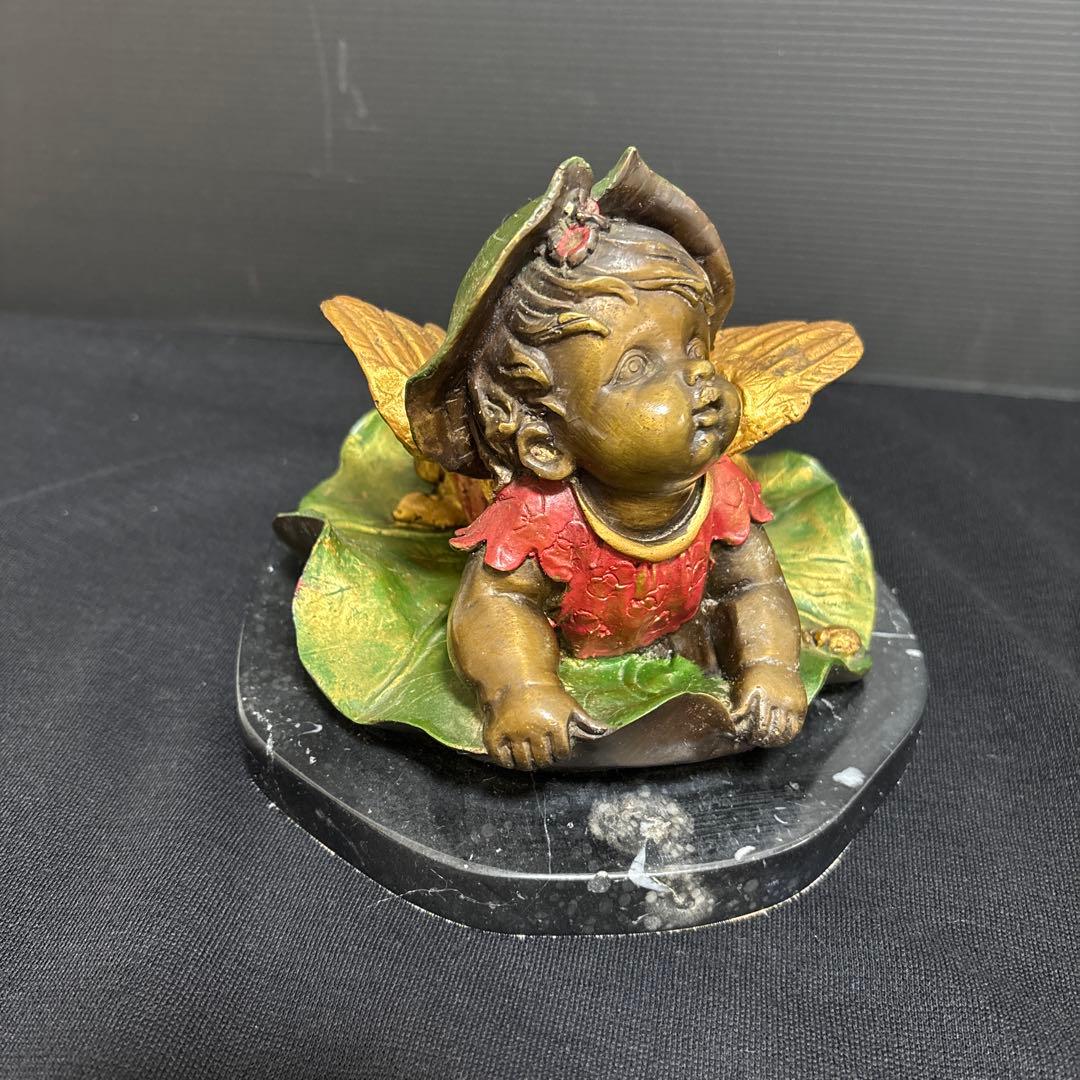 天使ブロンズ可愛いビンテージ