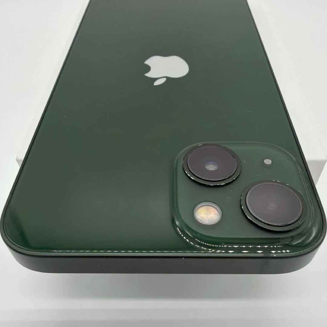 【美品】Apple iPhone 13グリーン256GB SIMフリー