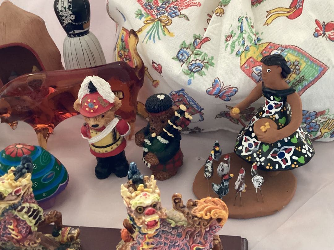 世界民芸品セット 伝統工芸品　海外旅行土産　合計33個まとめ売り　バラエティ
