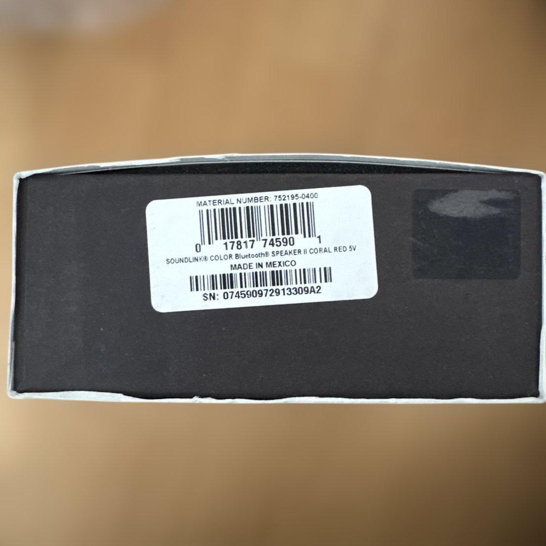 新品　BOSE soundLINK color Ⅱ 倉庫に眠ってました。