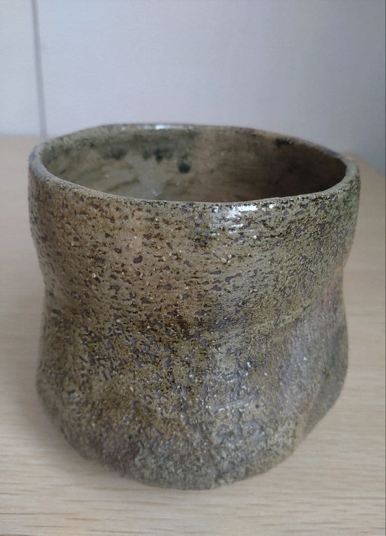 【時代】樂焼　大樋焼　京焼　筒茶碗　飴釉　侘び寂び　明治　大正　江戸　手捻り