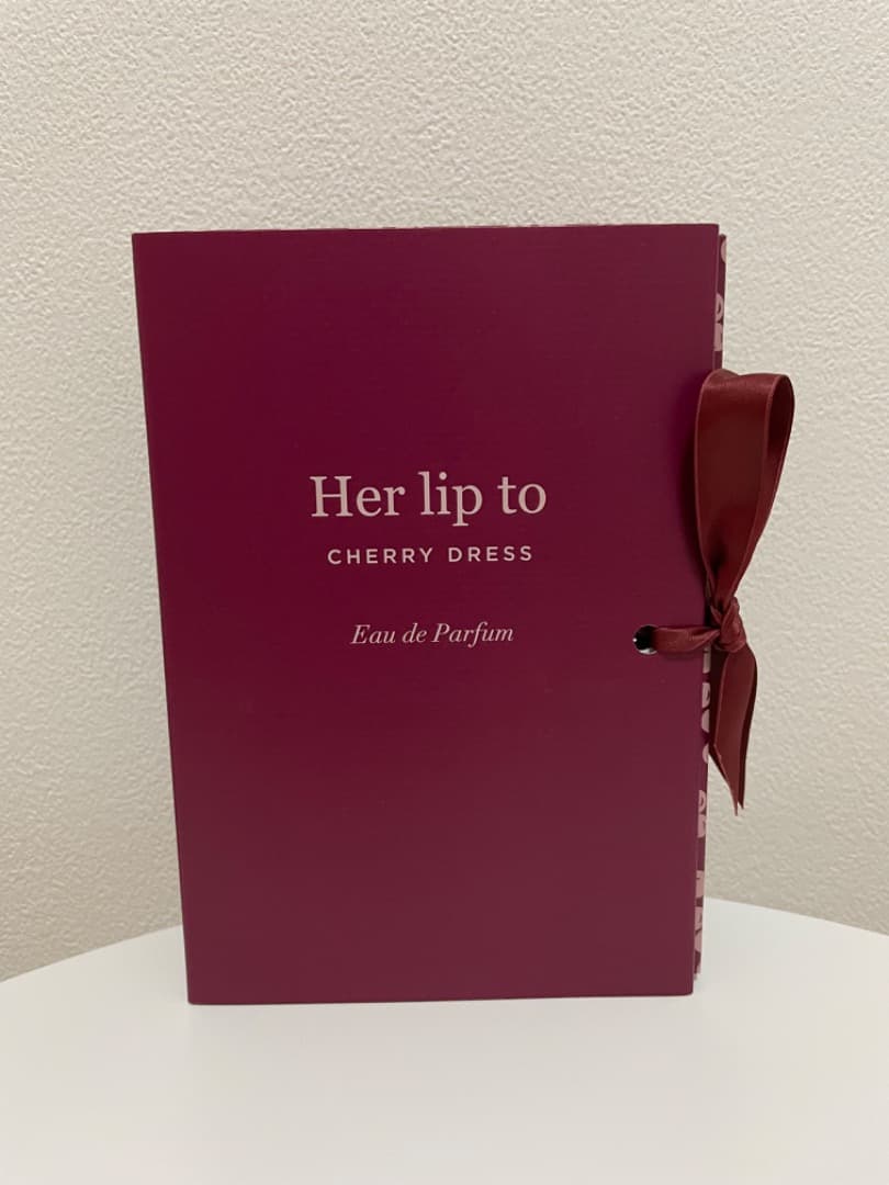 新品未開封　herlipto Parfum CHERRY DRESS 香水
