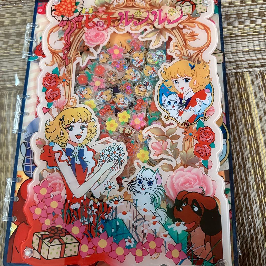 シャカシャカノート　A4サイズ　昭和レトロ　花の子ルンルン