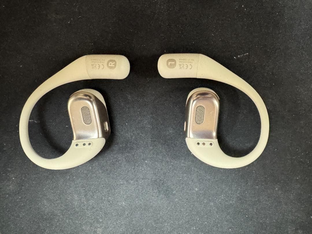 SHOKZ OPENFIT ワイヤレスイヤホン【美品】保証書・販売証明書付