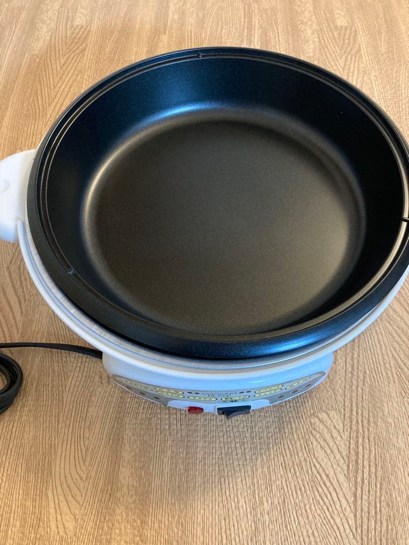 美品　卓上鍋　卓上電気鍋　電気鍋　電気プレート 電気料理鍋