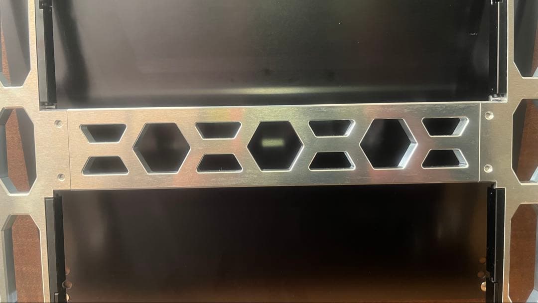 PCスタンド軽井沢彫り　高級　1点物　職人手作り