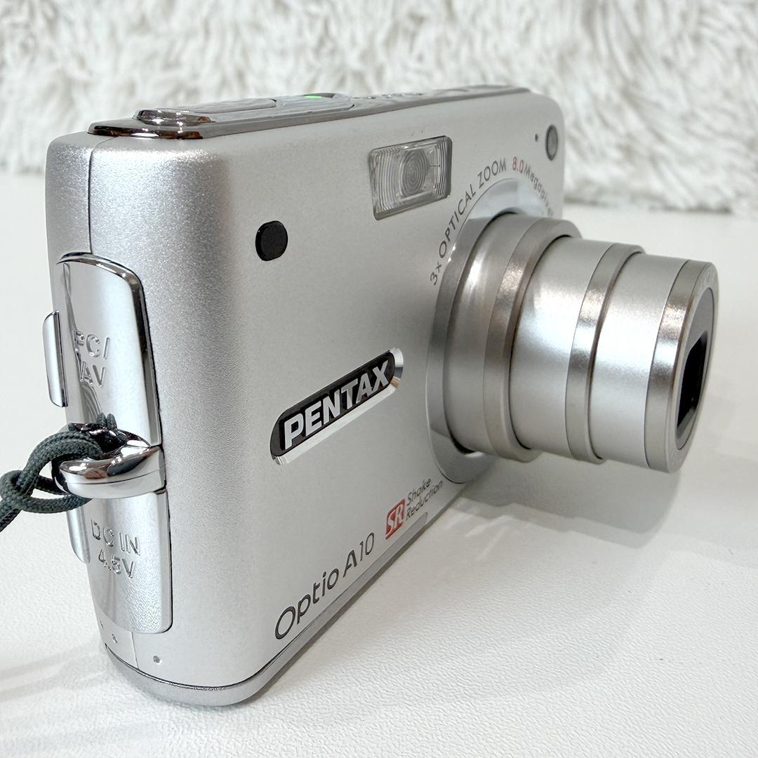 【動作確認・美品】PENTAX ペンタックス デジタルカメラ Optio A10