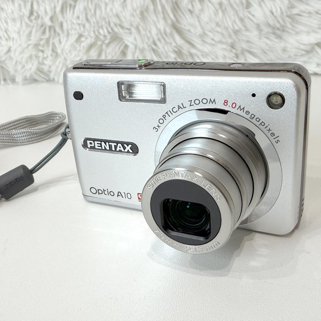 【動作確認・美品】PENTAX ペンタックス デジタルカメラ Optio A10