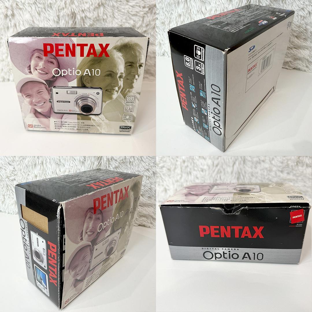 【動作確認・美品】PENTAX ペンタックス デジタルカメラ Optio A10