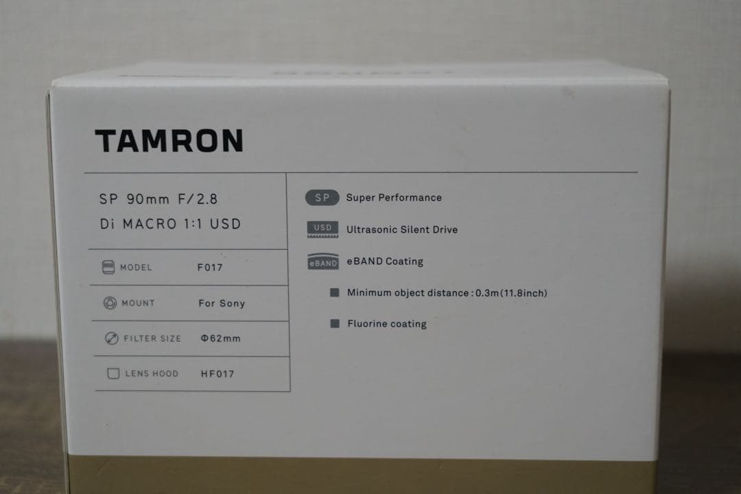 TAMRON SP 90mm F2.8 Di Macro USD 美品
