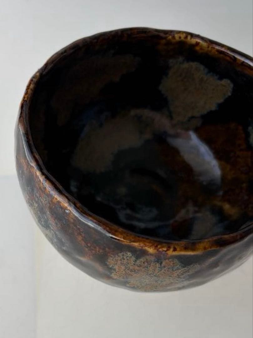 加藤　麦袋　作　茶碗