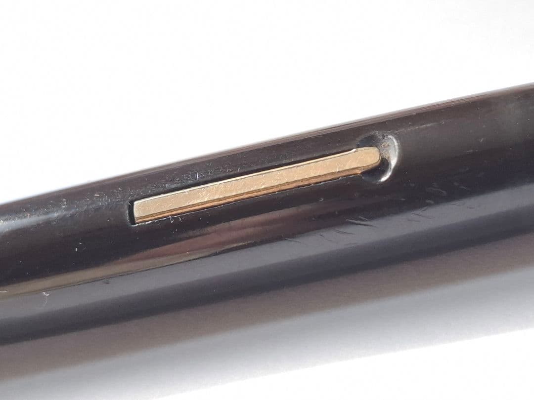 50年代　PILOT　レバーフィラー式万年筆　warranted　ワランテッド
