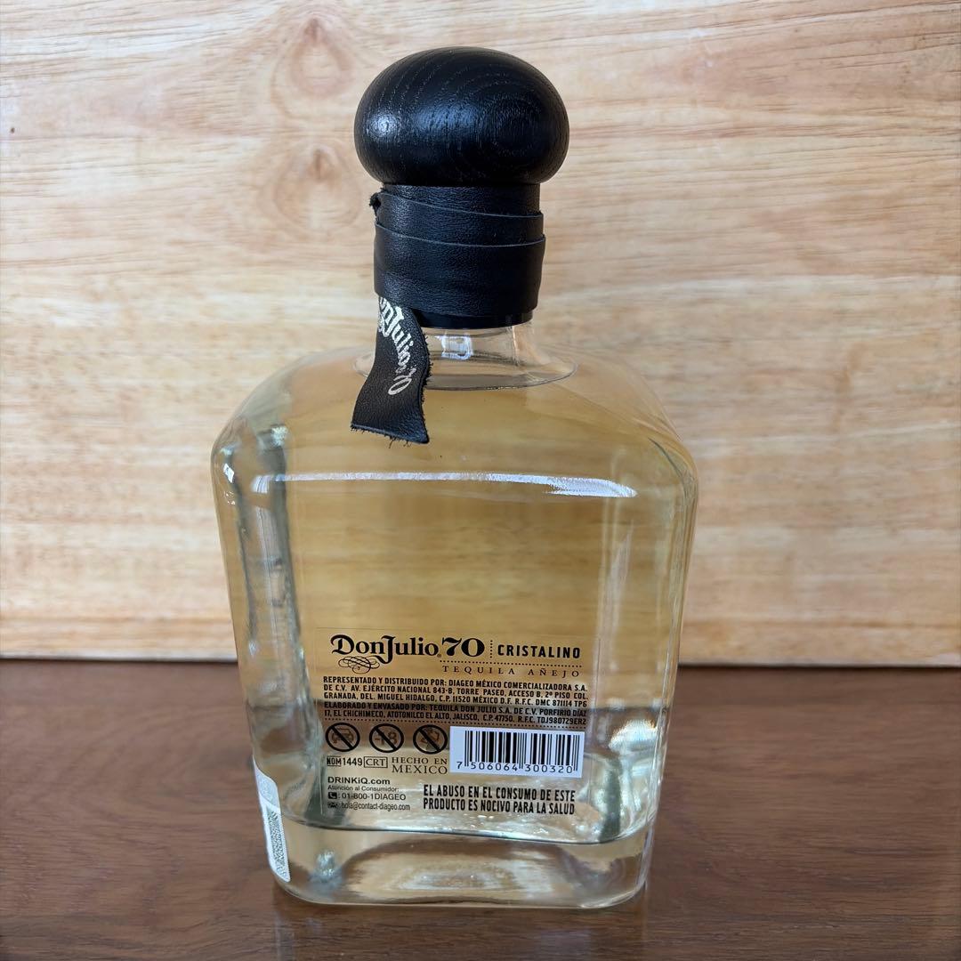 Don Julio ドンフリオ70 Cristalino テキーラ750ml