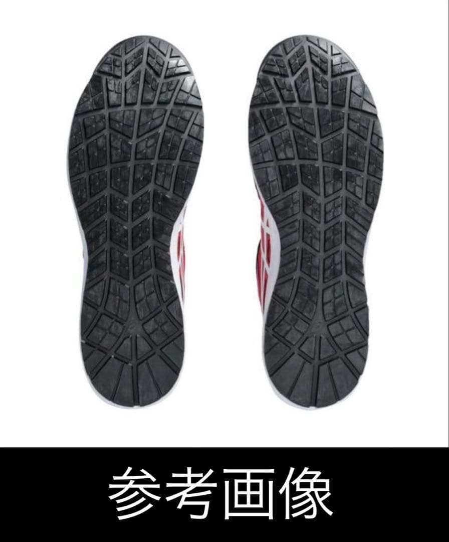 asics WINJOB CP219 80A 26.5cm レッド/ホワイト