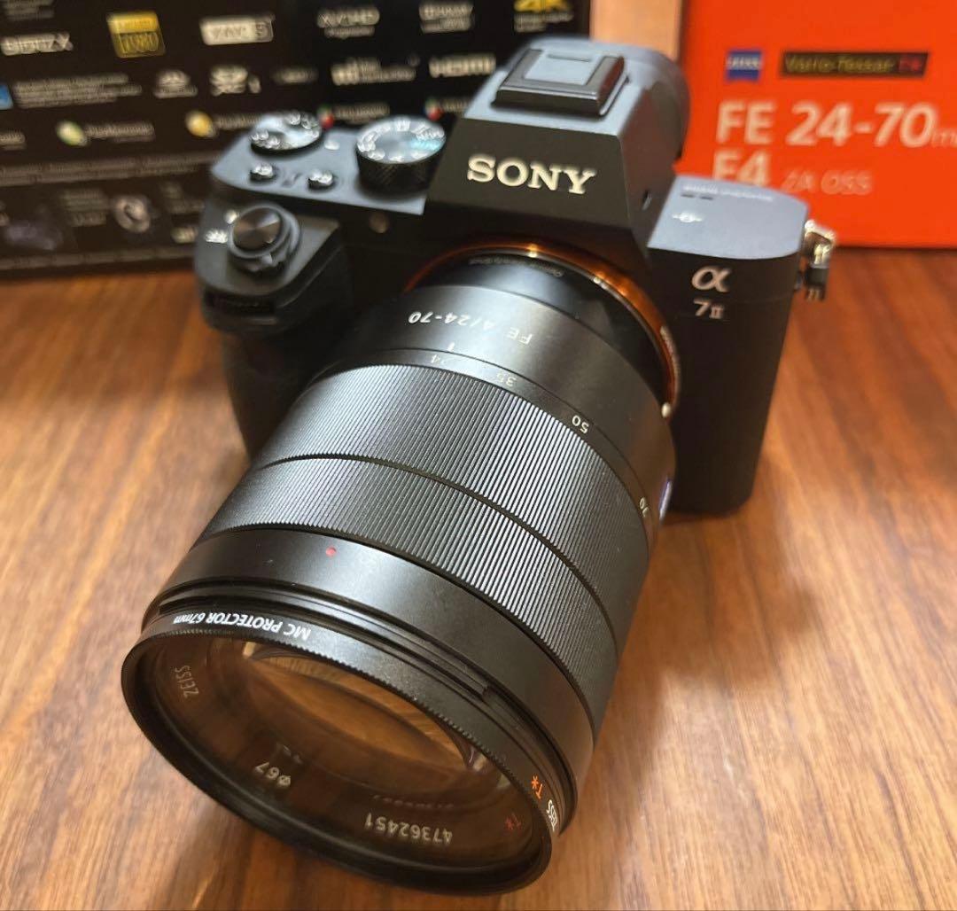 SONY a7Ⅱ ILCE−7M2 本体とSEL2470Z レンズのセットです