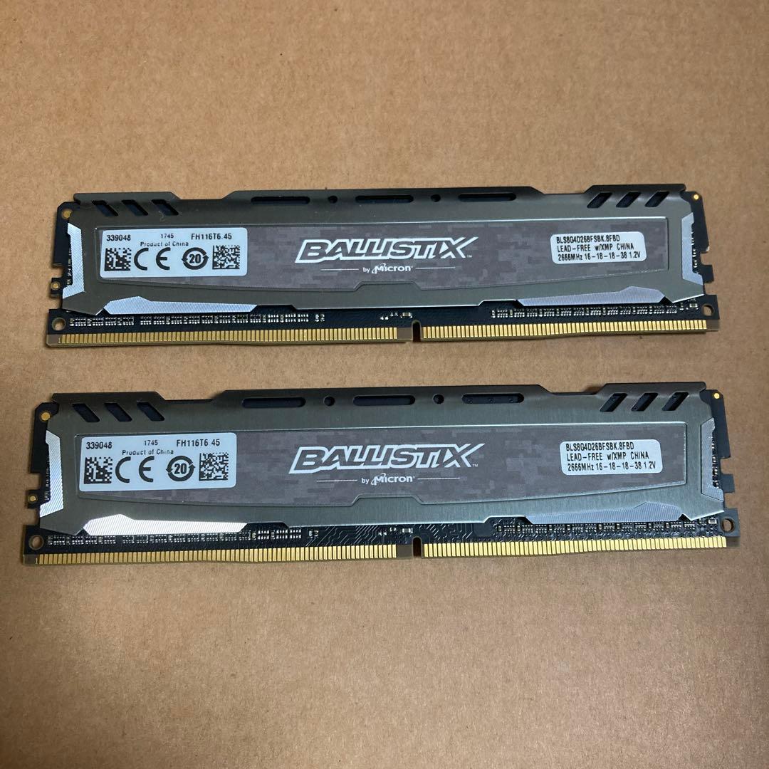 CFD DDR4-2666 8GB (２枚セット)