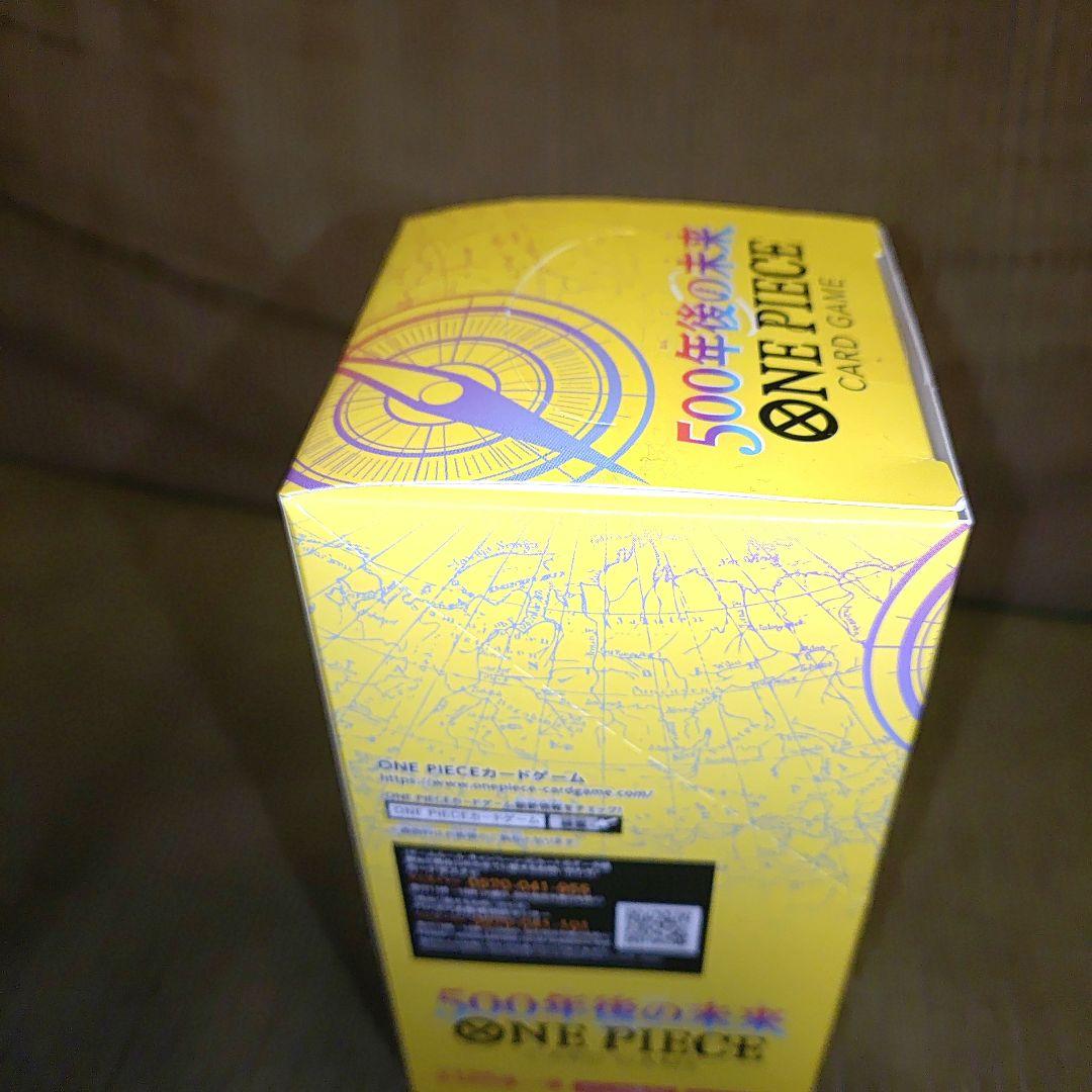 ワンピースカード 500年後の未来　1BOX テープカット