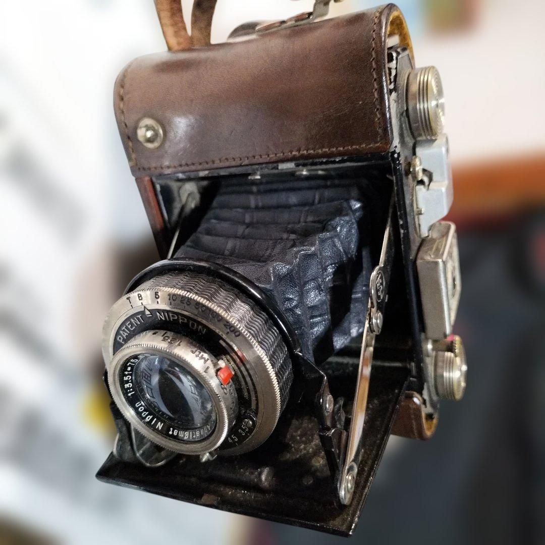 セミミノルタ、Coronar Anastas 75mm 中判フィルムカメラ