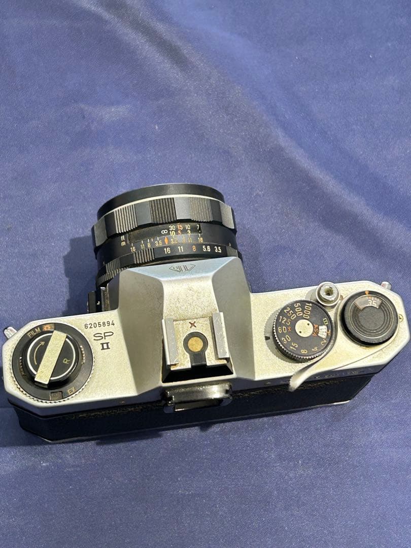 ASAHI PENTAX Spotmatic SP II 交換レンズセット。