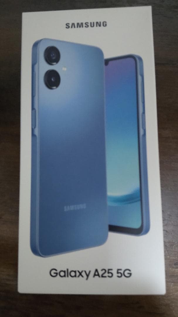 Galaxy A25 5G青　3/24ドコモショップで購入　残債なしSimフリー