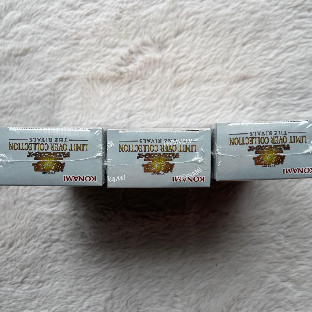 コナミ遊戯王 リミットオーバーコレクション ライバルズシュリンク付き 3BOX！