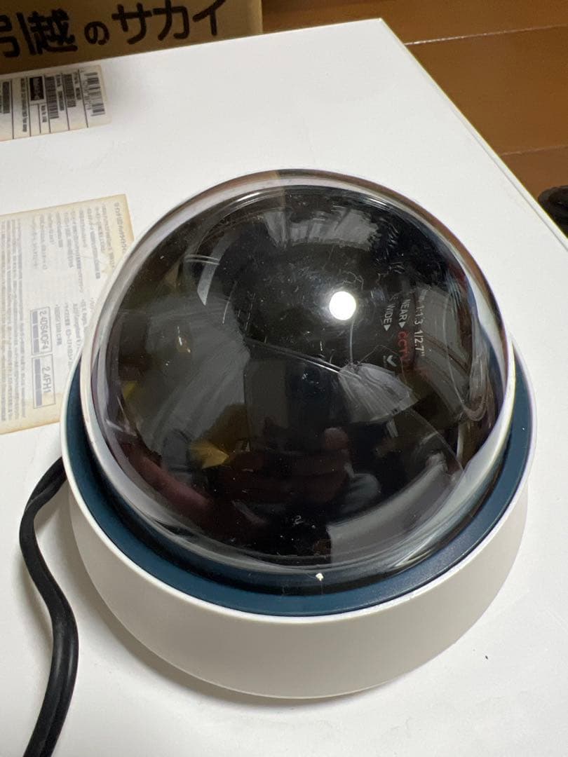 店舗使用 防犯カメラセット DVR4ch HDD録画 カメラ2台TPS-60電源