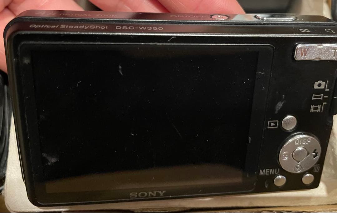 Sony Cyber-shot DSC-W350 デジタルカメラ ブラック