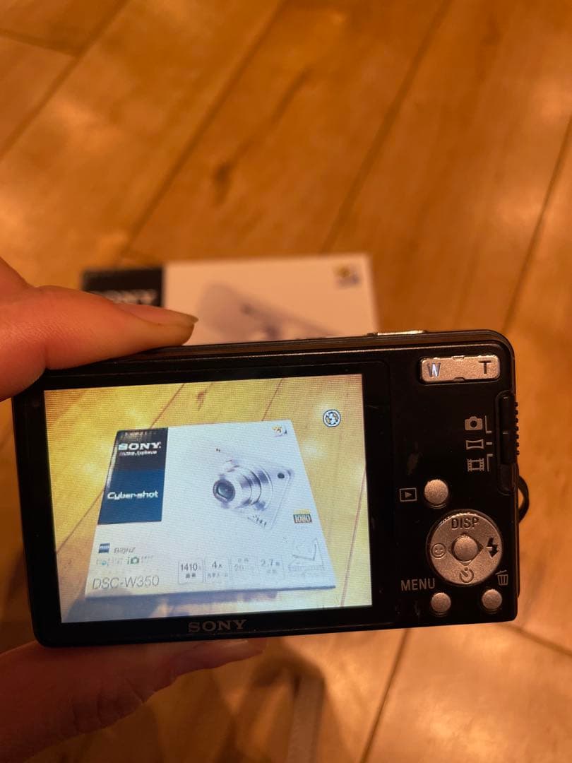 Sony Cyber-shot DSC-W350 デジタルカメラ ブラック