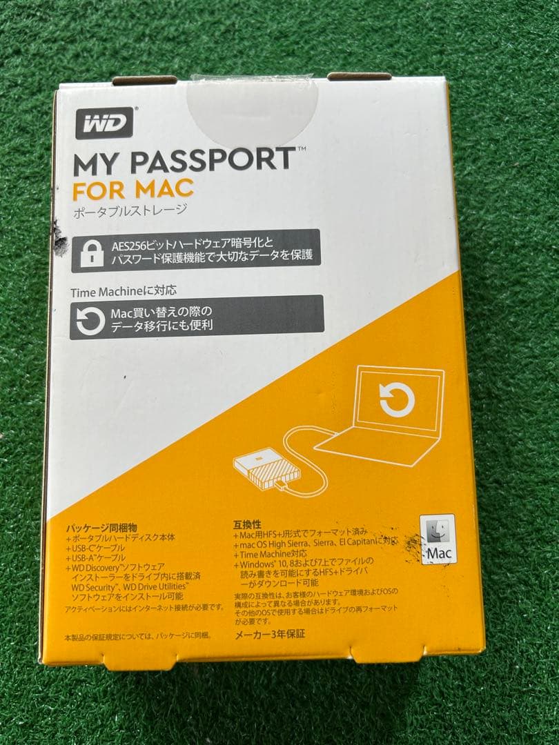WD My Passport 4TB for Mac 【新品未開封】
