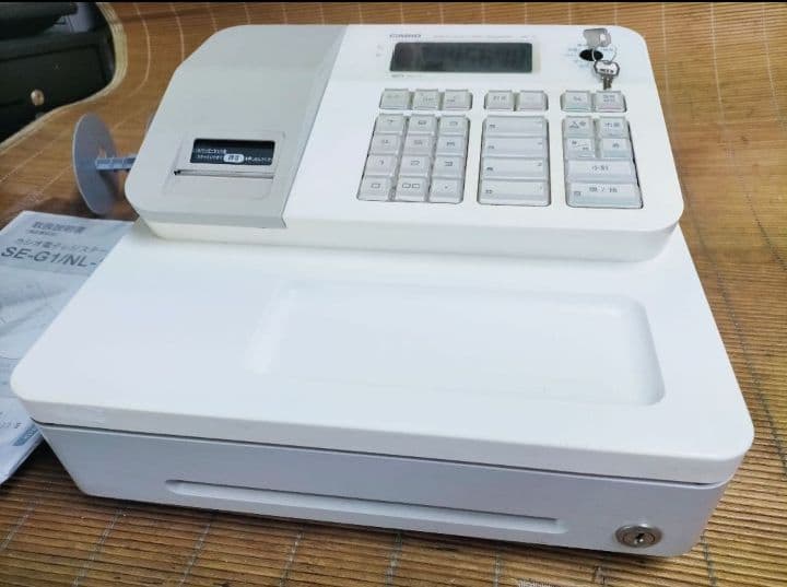 カシオレジスター　SE-G1/NL100　人気機種　送料無料　190111